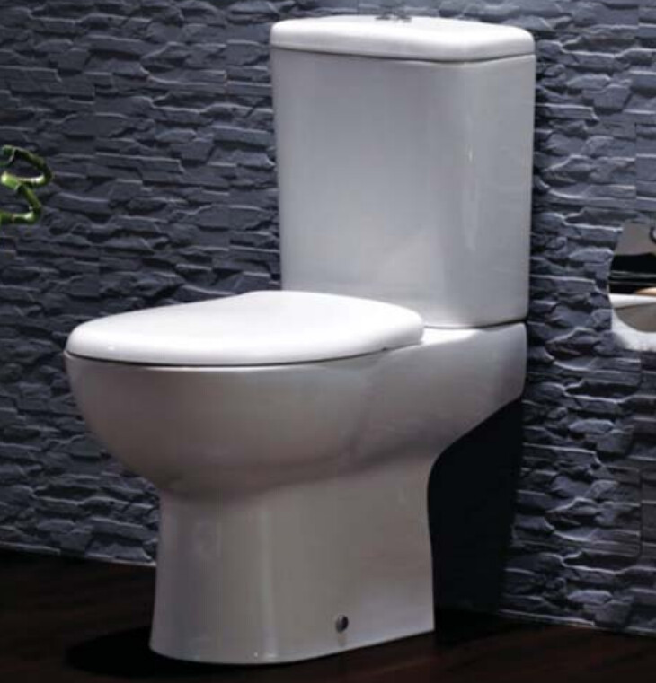 مرحاض بلان G0621 - G0622 بالشطاف الداخلى والسيديلى بلاستيك والخزان وطقم التثبيت من أيديال ستاندرد