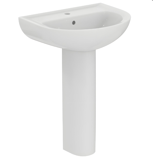 حوض سبيس V1540 مقاس 55 سم بالعامود الطويل من أيديال ستاندرد