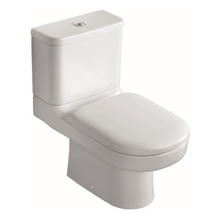 طقم حمام بلايا مرحاض  G4921-G4922 بالخزان و السيديلى العادى و حوض J5013 مقاس 65 سم بالعامود الطويل من أيديال ستاندرد