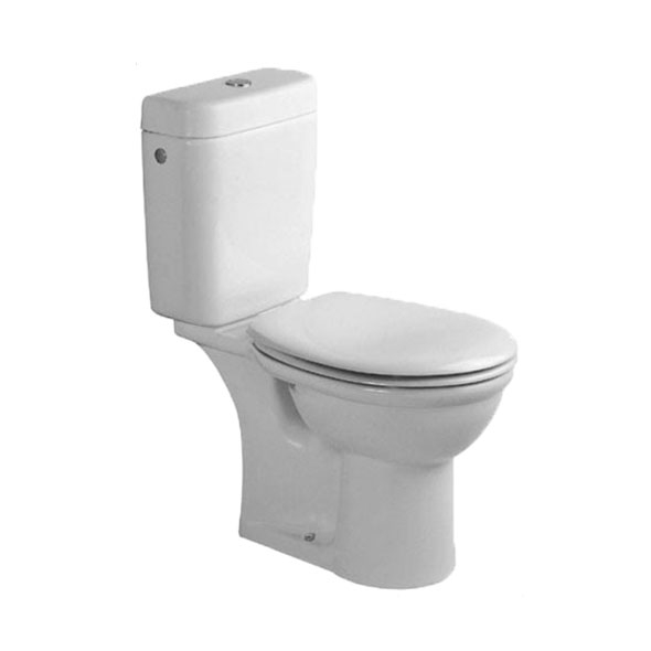 مرحاض جولف بدون الدش والسيديلى والخزان بالعدة وطقم التثبيت من ديورافيت