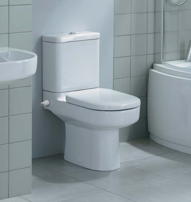 مرحاض بلايا G4922 - G4921 بالشطاف الداخلى والسيديلى ذاتى الغلق والخزان بالعدة وطقم التثبيت من أيديال ستاندرد