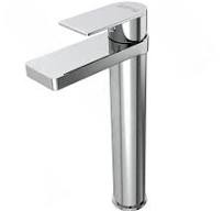 خلاط حوض لافى طويل LVE-0063 يد واحدة بالفيداج مشط 110 مم اللون كروم من جواد