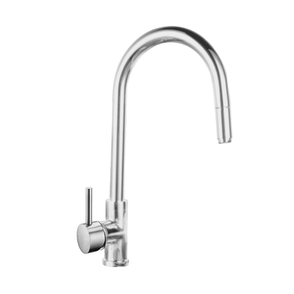 خلاط مطبخ شداد سافا SV-0038 يد واحدة بالخرطوم والسماعة 1 نظام اللون كروم من جواد