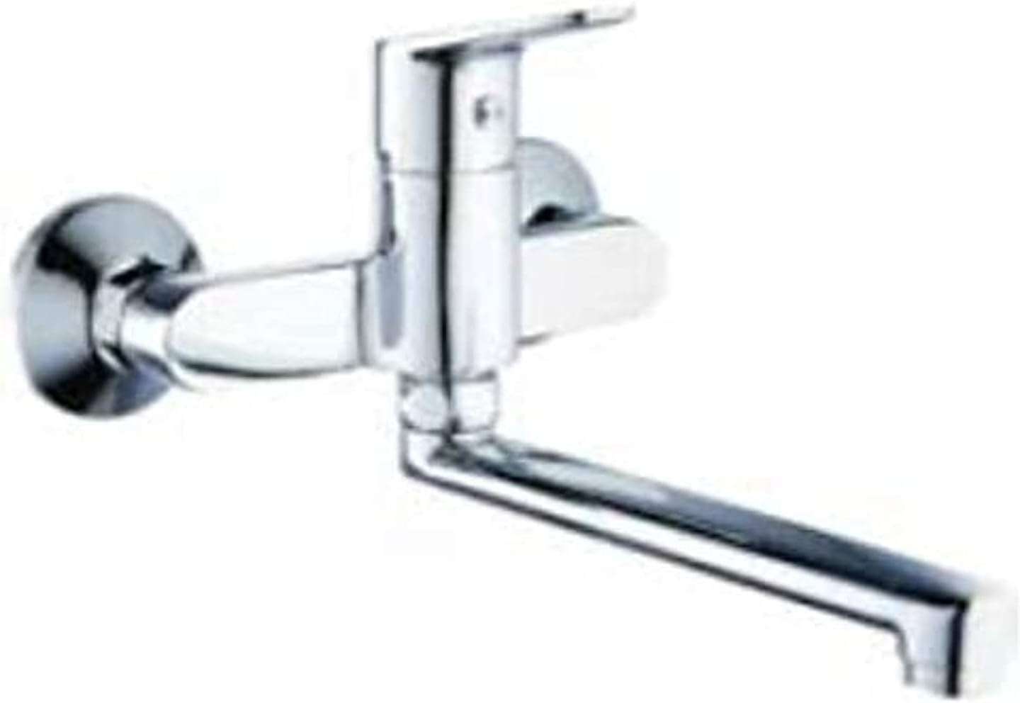 خلاط مطبخ حائطى امباير EMP-0107 يد واحدة قنطرة سفلية اللون كروم من جواد