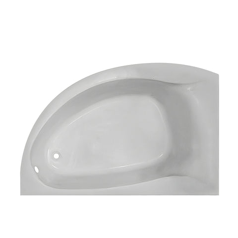 بانيو كورنر بلان GA948 إتجاه يمين مقاس 150 × 100 سم من أيديال ستاندرد