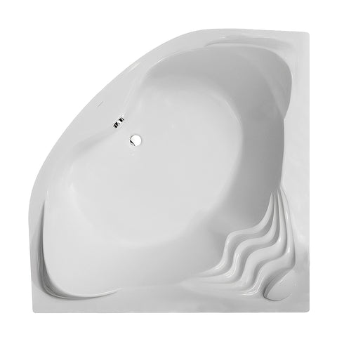 بانيو ديزنى 800142 مقاس 150 × 150 × 42 سم بالشلال من ديورافيت