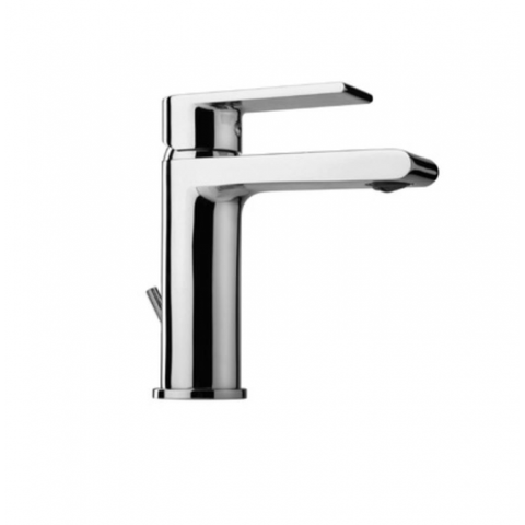 خلاط حوض مودينا MO1020001E10 بالفيداج 11 سم قلب سيراميك بمحدد درجة حرارة و منظم لتوفير المياة و فلتر سهل التنظيف اللون كروم من ديورافيت