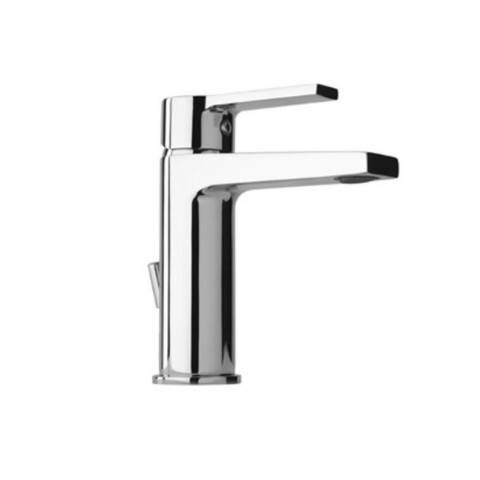 خلاط حوض فيرونا VE1020001E10 بالفيداج 10 سم قلب سيراميك بمحدد درجة حرارة و منظم لتوفير المياة و فلتر سهل التنظيف اللون كروم من ديورافيت