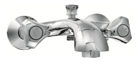 خلاط بانيو (قلب سيراميك)  اطلنطا اللون كروم من جواد  ATL-0012