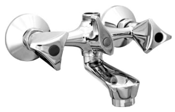 خلاط بانيو ( قلب جلدة ) جيرمانا اللون كروم من جواد GE-0012