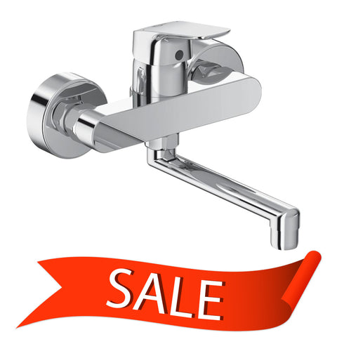 خلاط مطبخ حائطى سيرافليكس B1730A (BC959AA) اللون كروم من أيديال ستاندرد