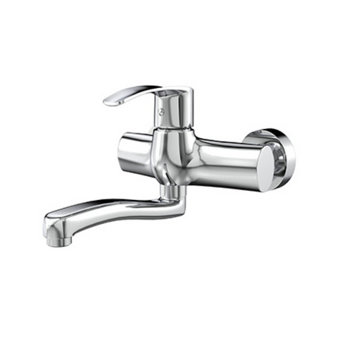 خلاط مطبخ حائطى دريم GX-0097 يد واحدة قنطرة سفلية اللون كروم من جواد