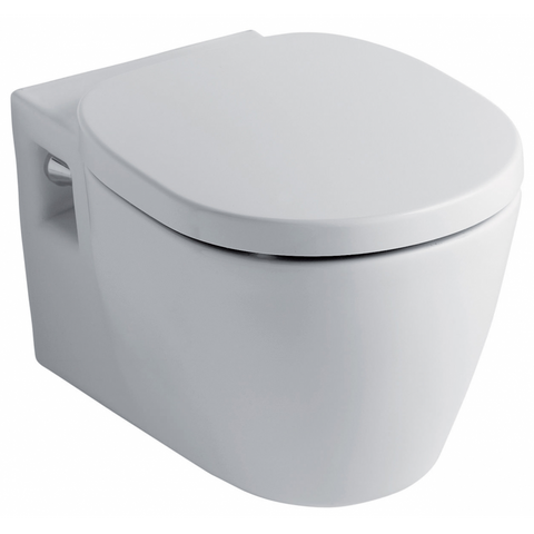 مرحاض معلق كونكت G785101 بالدش شطاف داخلى و سيديلى عادى اللون أبيض من أيديال ستاندرد