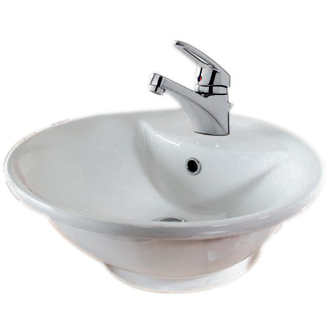 حوض اندبندنت بيضاوى 50 × 45 سم G4150 أيديال ستاندرد