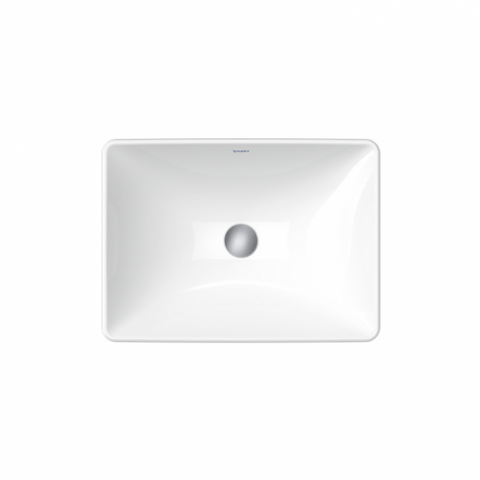 حوض كونترتوب دى نيو 035860 مقاس 60 سم بدون فايظ و بدون فتحة للخلاط اللون أبيض من ديورافيت