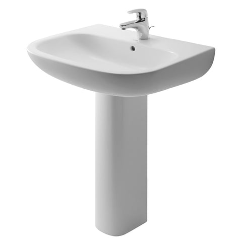 حوض دى كود 231065 مقاس 65 سم بالعامود الطويل من ديورافيت