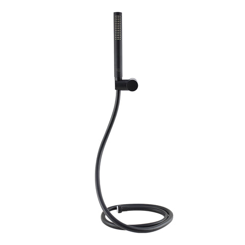مجموعة سماعة كايلا بلس GX-00149B السماعة 1 نظام خرطوم كرومالوكس ضد الإتلاف 150 سم مع علاقة ومجموعة التثبيت اللون أسود من جواد
